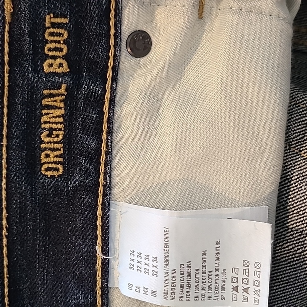 American Eagle Durable Quality Construction Original Boot Men's Jeans - Picture 11 of 11